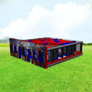Mansión embrujada <span class=keywords><strong>de</strong></span> Halloween, casa embrujada inflable, juegos <span class=keywords><strong>de</strong></span> etiquetas láser, arena inflable para niños y adultos, laberinto inflable - Product Image 6