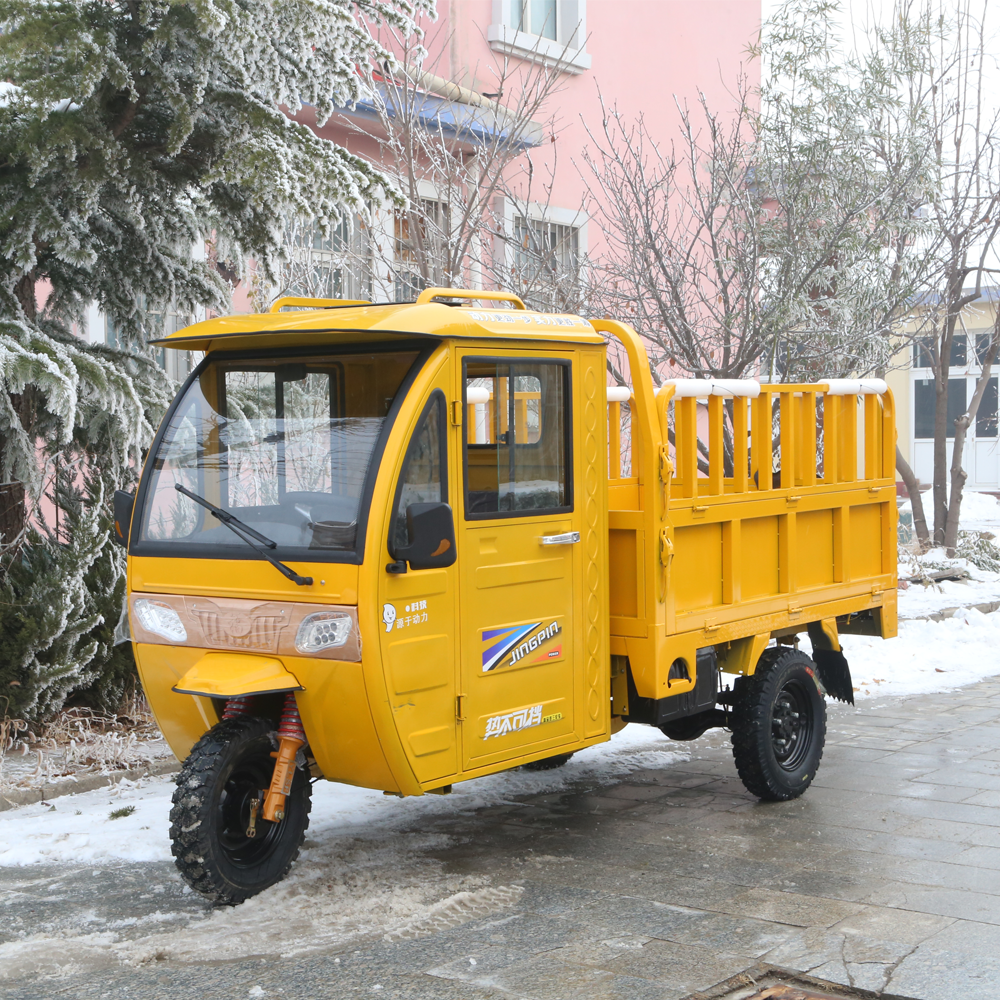 Заводские бестселлеры, трехколесный грузовик с закрытым кузовом 150cc175cc, двигатель с водяным охлаждением, моторизованный трехколесный мотоцикл с рулевым колесом