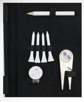 Accessori per Notebook Deluxe attrezzatura in pelle PU supporto per Scorecard da Golf