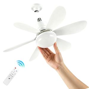 0728 6 Fan Blades Portable <b>Socket</b> Smd High Brightness Adjustable <b>Light</b> 3 Speed Professional Ceiling with - Product Image 3