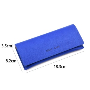 Bestpackaging da cầm tay kính trường hợp với logo tùy chỉnh linh hoạt Kính mát Pouch Slim trường hợp ngang kính trường hợp - Product Image 2