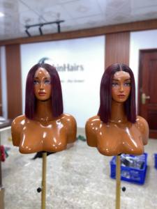 Perruque en cheveux humains de qualité supérieure du Vietnam, 100% cheveux vierges Remy naturels, doux et lisses, vente en gros pour la distribution mondiale - Product Image 4