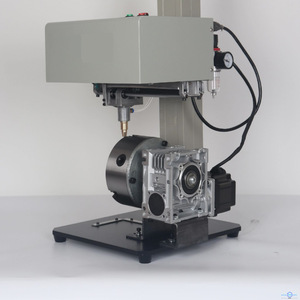 Máquina de marcado neumática, 220V, 590W, etiquetado permanente para tuberías, láminas, cartones, plásticos, metales, codificación, impresión por inyección de tinta - Product Image 4