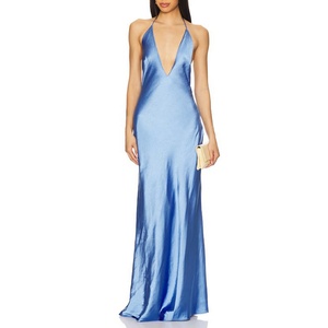 Nouvelle Robe de Soirée Élégante et Modeste en Satin, Style Personnalisé de Haute Qualité, Coupe Droite, Sans Bretelles, Taille Fine, Sexy - Product Image 1