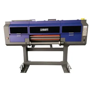 Automatic Small A3 A1 UV printer all in one 30cm 60cm digital UV DTF printer film sticker transfer logo printer