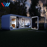 Maisons préfabriquées modernes Cabine apple apple Cabine Capsule spatiale miniature apple Cabine