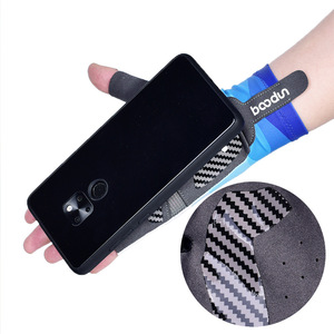 Guantes de pesca sin dedos de silicona antideslizantes para pesca al aire libre, protección de la palma para hombre, azul océano, blanco, negro, gris - Product Image 3