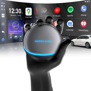 Ottocast aibox 2024 android12 Carplay ai hộp không dây Carplay Android Bộ chuyển đổi tự động HD mi đầu ra GPS video Youtube Netflix tiktok - Product Image 2