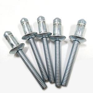 All Steel Hemlok Large Blind Side Interference Lock 6.4 Din Standard Aluminium Rivet - Product Image 3