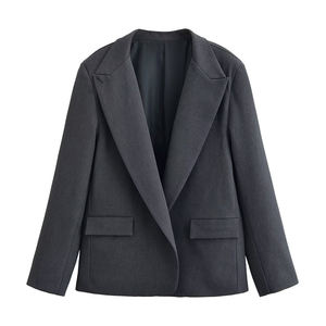 Conjunto de Blazer y Pantalones Asimétricos Personalizados para Mujer 2026, Traje Formal de Dos Piezas para Oficina, OEM/ODM por Fábrica de Ropa China - Product Image 2