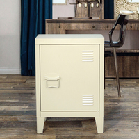 Lit convertible moderne en métal gris avec armoires latérales pour appartement, ferme ou salon