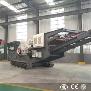 Usine de concassage mobile sur chenilles pour agrégats de Chine, ligne de concassage de pierres à bas prix, concasseur à percussion mobile sur chenilles pour marbre - Product Image 3