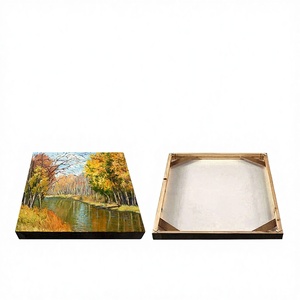 Diy Creative Solid Wood <b>Canvas</b> <b>Frame</b> Kit 16x20 Inch Eco-Friendly Handmade for Oil Painting Wall Art Customized Art <b>Frames</b> - Product Image 2