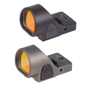 Lunette de visée tactique en métal SR Red Dot avec support de montage <span class=keywords><strong>GLOK</strong></span> et rail de 20 mm 1913 pour la chasse, noir/brun - Product Image 1