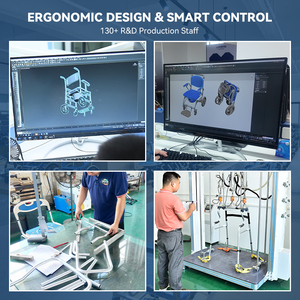 Sedia Comoda in Alluminio per Pazienti Molto <span class=keywords><strong>Obesi</strong></span>, Adatta per Case di Cura e Ospedali, Prezzo di Fabbrica ODM per Forniture all'Ingrosso - Product Image 2