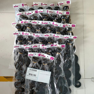 ผมต่อแบบ Body Wave ขนาด 30 36 นิ้ว ผมแท้ 100% ไม่ผ่านการแปรรูป 2 3 4 มัด ผมบราซิลแบบ Double Weft - Product Image 2