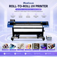 Offre Spéciale : Imprimante UV Rouleau à Rouleau 2,1 m pour Encre Couleur et Blanche, Machine d'Impression UV Grand Format pour Bannières, Vinyles et Bâches