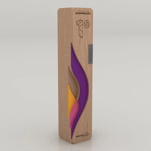 <strong>Personalised</strong> Good Quality Souvenir Custom Laser Engraved Wood Wooden <strong>Trophy</strong> Designs Awards <strong>Trophies</strong> - Product Image 2