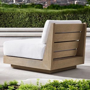 Luxury Teak Wood Outdoor Garden Set Patio Furniture for Villa Resort Hotels and Balconies for Courtyard Use - Product Image 5