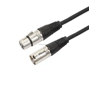 TRS to Patch XLR Snake Cable de micrófono niquelado XLR conector 3 pin oxígeno libre alta calidad micrófono guitarra cable de audio
