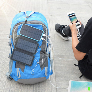 Power Bank Solare Impermeabile Portatile da Fabbrica, <span class=keywords><strong>Ricarica</strong></span> Rapida di Emergenza, Doppia Porta, Pieghevole, 16000mAh per Telefoni Cellulari - Product Image 6