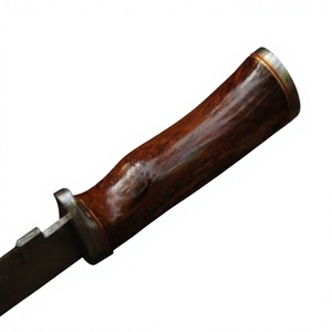 Couteau de chasse et de survie Bowie de haute qualité, édition spéciale, en acier inoxydable avec manche en bois, couteaux Bowie OEM à vendre - Product Image 5