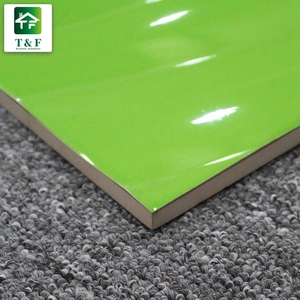 Carrelage de sol moderne en céramique de couleur verte, style rétro, effet vintage, vieilli et léger, pour la salle de bain, 30x60