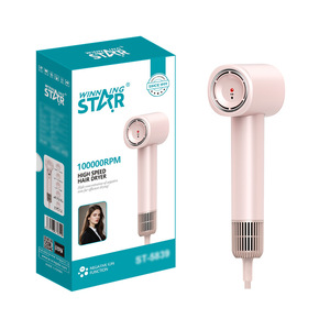 ไดร์เป่าผม Winningstar Cross-Border Exclusive 1100W กำลังสูง ขนาดเล็ก สำหรับใช้ในบ้าน พร้อม 5 โหมด และไฟส่องสว่าง - Product Image 1