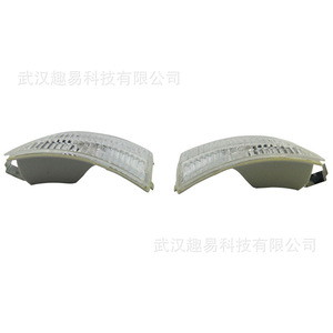 Par de luces direccionales ámbar para Ford Focus, para reemplazo o reparación - Product Image 2
