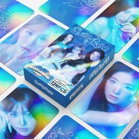 Album KPOP Summer, photocard HD de haute qualité, carte holographique laser, Irene Seulgi Wendy, 124 pièces/ensemble, carte postale, autocollants PVC, cadeau pour les fans