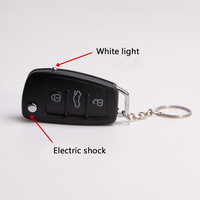 Clé de voiture électrochocante, jouet amusant et gadget de farce, pour fêtes, blagues et tours, cadeau de Végar pour le Poisson d'avril et Halloween