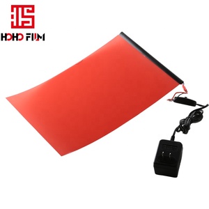 HOHO PDLC智能膜，带A4尺寸样品和适配器电动隐私窗可切换玻璃膜 - Product Image 6