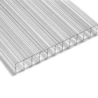 Feuille de structure en polycarbonate Multiwall X de 30mm pour panneau mural