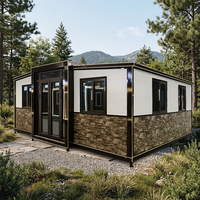 Cabane de camping pliable, installation rapide, maison de glamping portable, hébergement modulaire préfabriqué en plein air