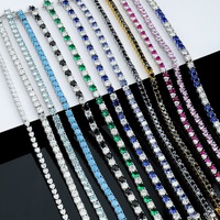 Collier tennis en moissanite certifiée GRA de 2 mm à 6,5 mm pour femmes et hommes, en argent sterling 925, bijoux fins, fabricant sur mesure