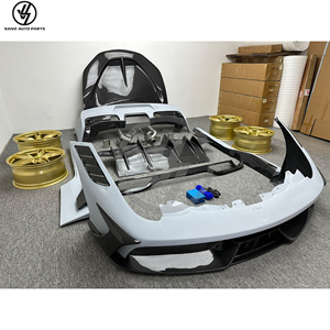Nuevo kit de carrocería de repuesto estilo Speciale, de fibra de carbono brillante con tejido de sarga, envasado al vacío, con ruedas, para 458 Italia Spider - Product Image 4