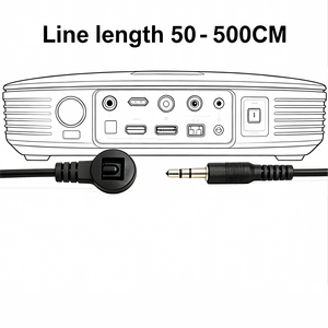 IFA01 Câble émetteur-récepteur IR 38kHz de haute qualité pour décodeur TV, mobile, satellite, en PVC et cuivre nu, disponible en stock - Product Image 5