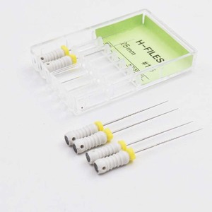 Fichiers Endo dentaires en acier inoxydable de haute qualité K-Files pour usage manuel 21mm /25mm perceuses de canal radiculaire de dentiste - Product Image 4