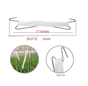 Crochets de suspension pour filet résistant aux UV 12M, pour tomates, serres, légumes et plantes de jardin - Product Image 1