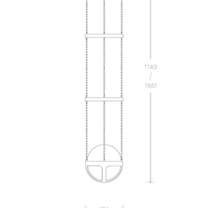 Modern Nordic Pendant Light Round Led Chandelier For Home Bedroom Hallway Bar Lighting Design Lamp - Product Image 3