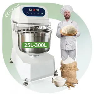 20クォート50kg200Kg7リットル50lスパイラルパン電気食品生地小麦粉産業クッキー生地ミキサー機