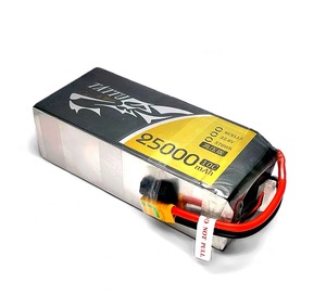Batería de Polímero de Litio TATTU de Alta Potencia, Edición 25000 mAh, 6S, 22.8 V, 10C, Color Negro, Accesorios Estables - Product Image 3