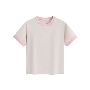 Camiseta Petite Regular Fit para mujer 2025 nueva llegada Color Block Sporty - Product Image 1