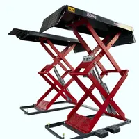 Elevador de Tijera Hidráulico GAOSHENG LIFT de Alta Calidad para Autos, 3000kg/3500kg, Certificado CE ISO