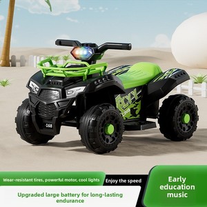 Quad Elettrico da Spiaggia per Bambini, Moto Fuoristrada a Quattro Ruote, Veicolo in Plastica a Batteria per Ragazzi e Ragazze da 1 a 6 Anni - Product Image 4