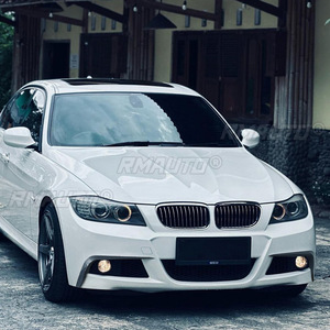 ชุดแต่งสปอยเลอร์กันชนหน้ารถยนต์ ช่องระบายอากาศ  สำหรับ BMW ซีรีส์ 3 E90 E91 LCI M Sport ปี 2009-2012 - Product Image 4