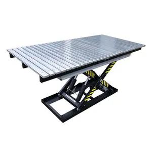 Banco de soldadura de mesa de soldadura flexible ajustable en altura eléctrica industrial con ascensor