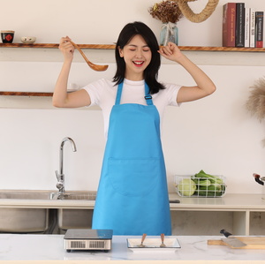 카페 레스토랑 주방 앞치마 도매 사용자 정의 로고 요리사 요리 앞치마