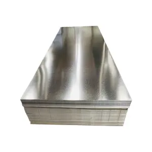 Venda quente DX51D DX52D Folha De Aço De Ferro Ms Placas Hot Dipped Zinc Spangle Chapa De Aço Galvanizado Folhas Preço