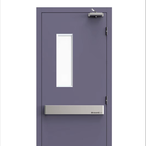 ประตูไม้กั้นห้องสำหรับใส่เหรียญในโรงแรมทำจากโพลีเมอร์ใช้ภายในสำนักงานกันเสียง - Product Image 1